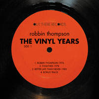 Robbin Thompson -- The Vinyl Years