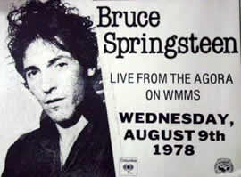 Promotional poster for the 09 Aug 1978 show at The Agora, Cleveland, OH