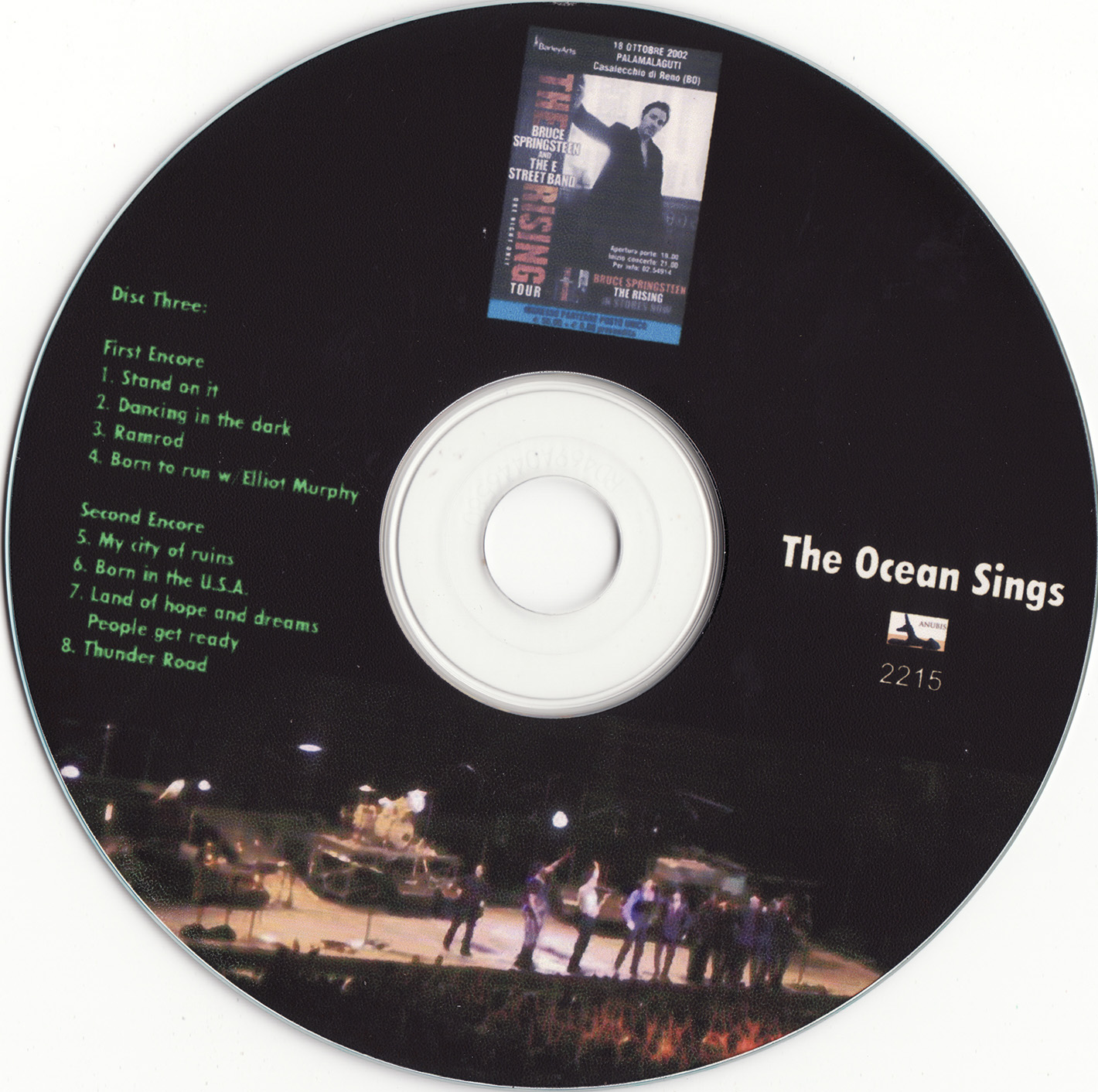 Bruce Springsteen Bootlegs: The Ocean Sings [Anubis Records] | 18 