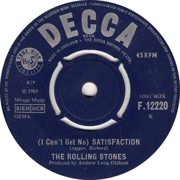 Αποτέλεσμα εικόνας για Satisfaction Rolling Stones