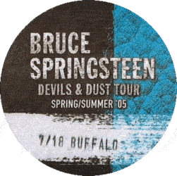 Pass for the 18 Jul 2005 show at HSBC Arena, Buffalo, NY